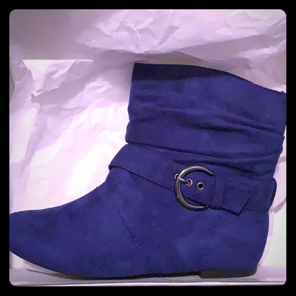 Blue Booties